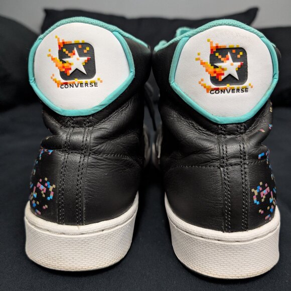 Converse x NBA Jam All-Star Leather High - Size 13 - "He's On Fire!" - Picture 3 of 4